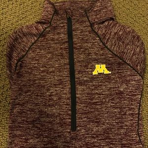 under armour minnesota quarter zip pullover